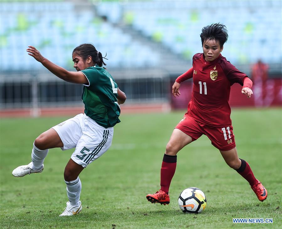 (SP)CHINA-DUYUN-FOOTBALL-INTERNATIONAL WOMEN'S YOUTH (CN)