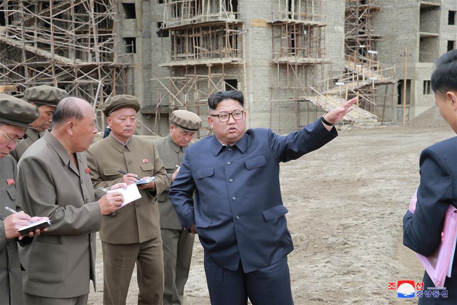 DPRK-SAMJIYON-KIM JONG UN-INSPECTION 