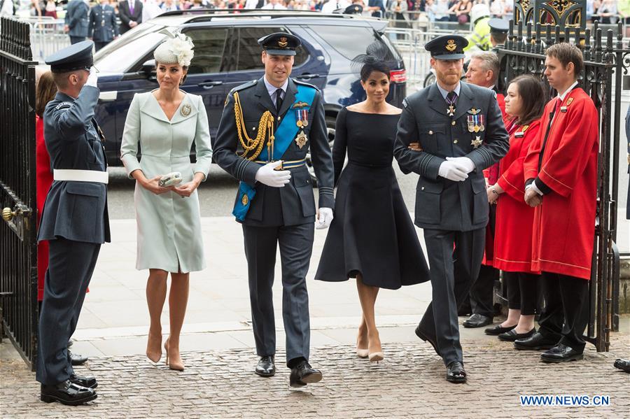 BRITAIN-LONDON-RAF-100TH ANNIVERSARY