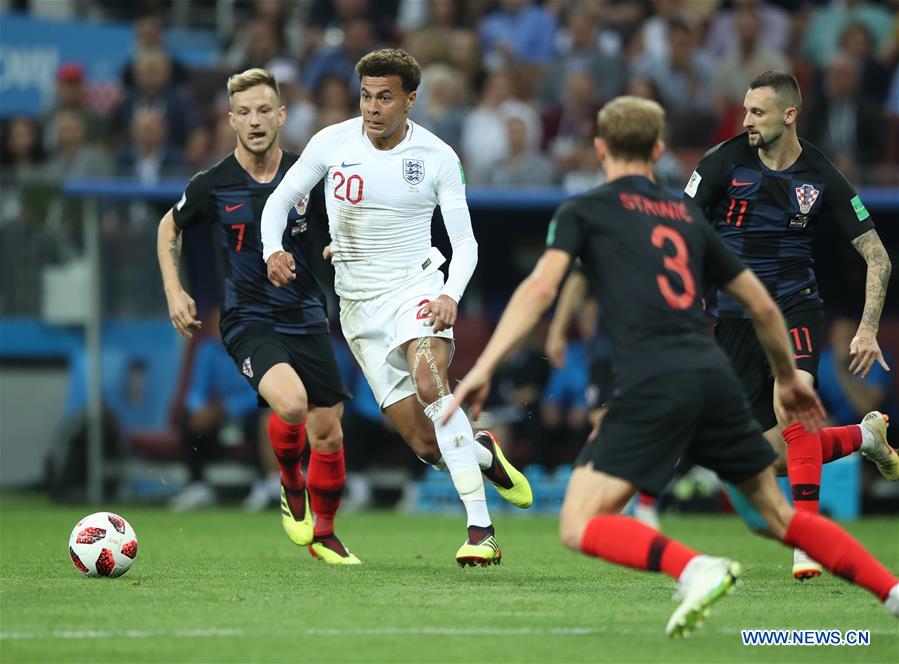 (SP)RUSSIA-MOSCOW-2018 WORLD CUP-SEMIFINAL-ENGLAND VS CROATIA