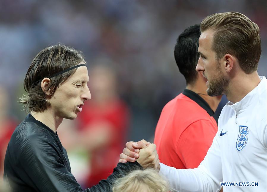 (SP)RUSSIA-MOSCOW-2018 WORLD CUP-SEMIFINAL-ENGLAND VS CROATIA