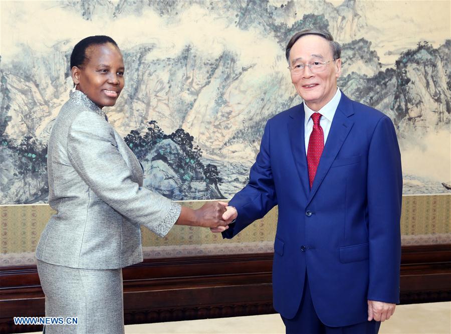 CHINA-BEIJING-WANG QISHAN-BOTSWANA-FM-MEETING (CN)