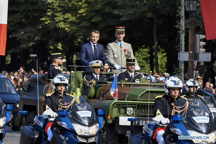 FRANCE-PARIS-BASTILLE DAY-PARADE