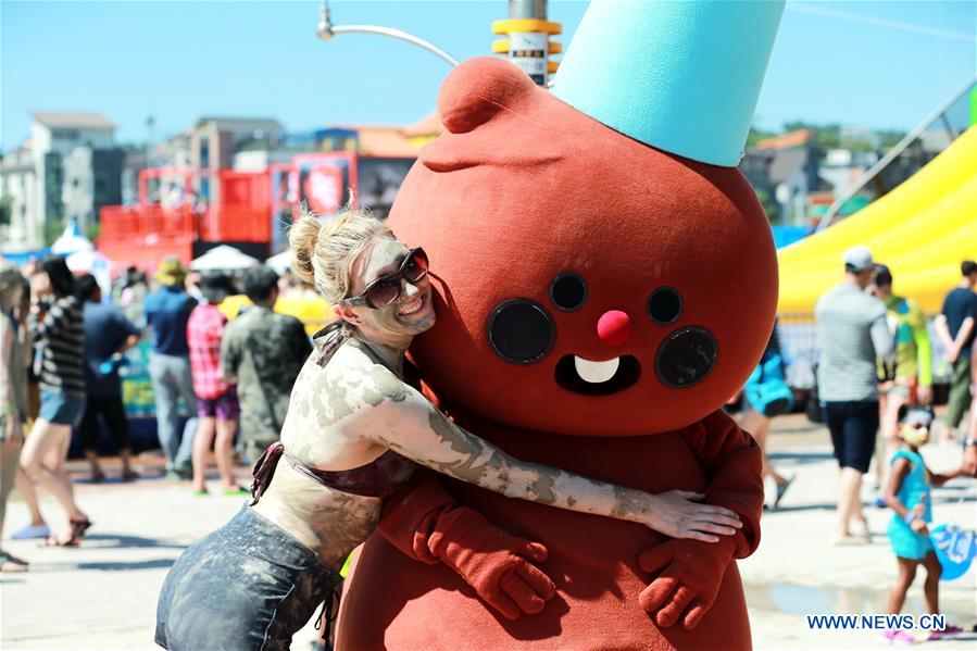 SOUTH KOREA-BORYEONG-MUD FESTIVAL