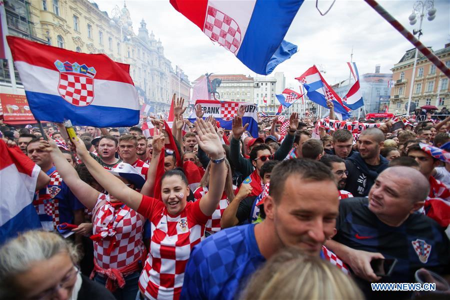 (SP)CROATIA-ZAGREB-FIFA WORLD CUP-FANS