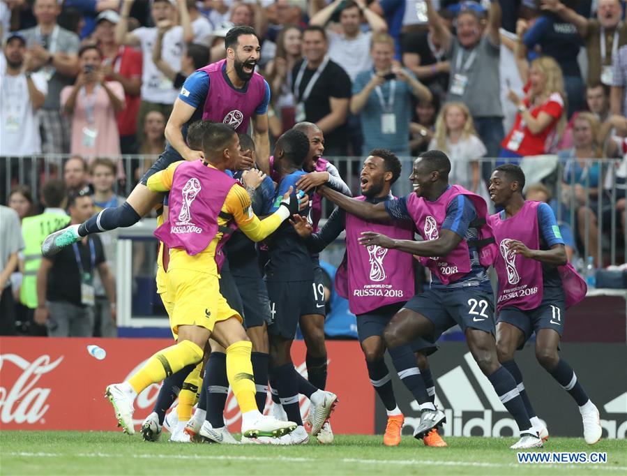 (SP)RUSSIA-MOSCOW-2018 WORLD CUP-FINAL-FRANCE VS CROATIA