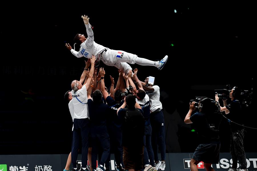 (SP)CHINA-JIANGSU-WUXI-FENCING-WORLD CHAMPIONSHIPS(CN)