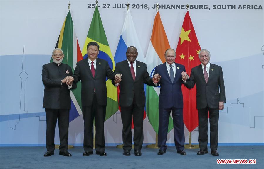 SOUTH AFRICA-JOHANNESBURG-CHINA-XI JINPING-BRICS-SUMMIT