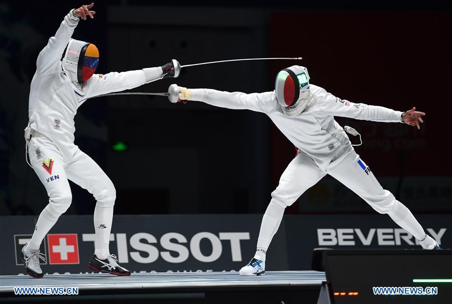 (SP)CHINA-JIANGSU-WUXI-FENCING-WORLD CHAMPIONSHIPS(CN)