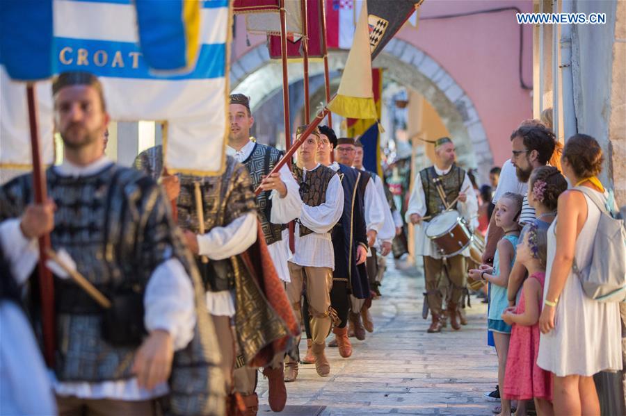 CROATIA-RAB ISLAND-RABSKA FJERA-MEDIEVAL FAIR