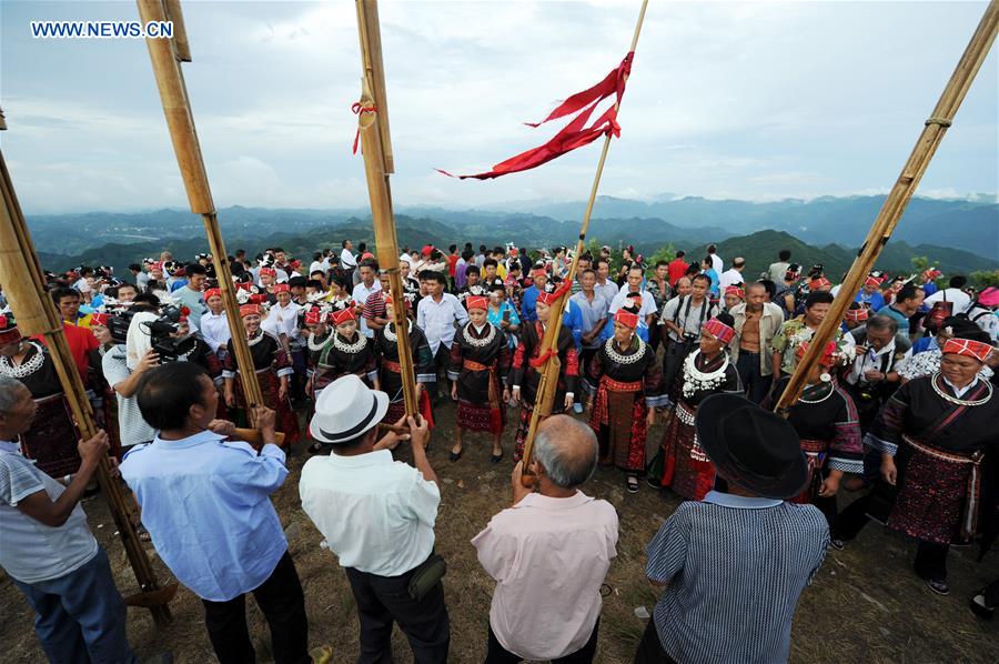 #CHINA-GUIZHOU-MIAO ETHNIC GROUP-QIYU FESTIVAL (CN*)