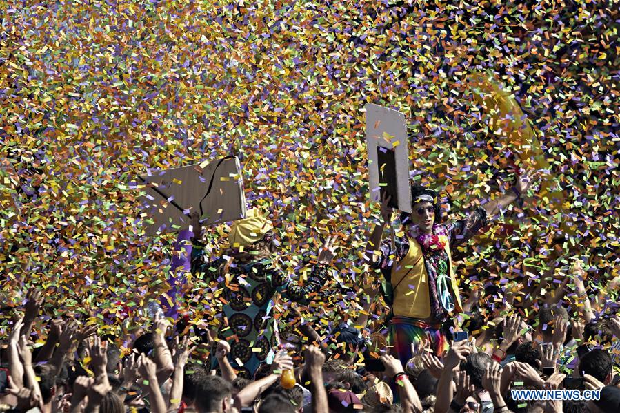 SWITZERLAND-ZURICH-STREET PARADE