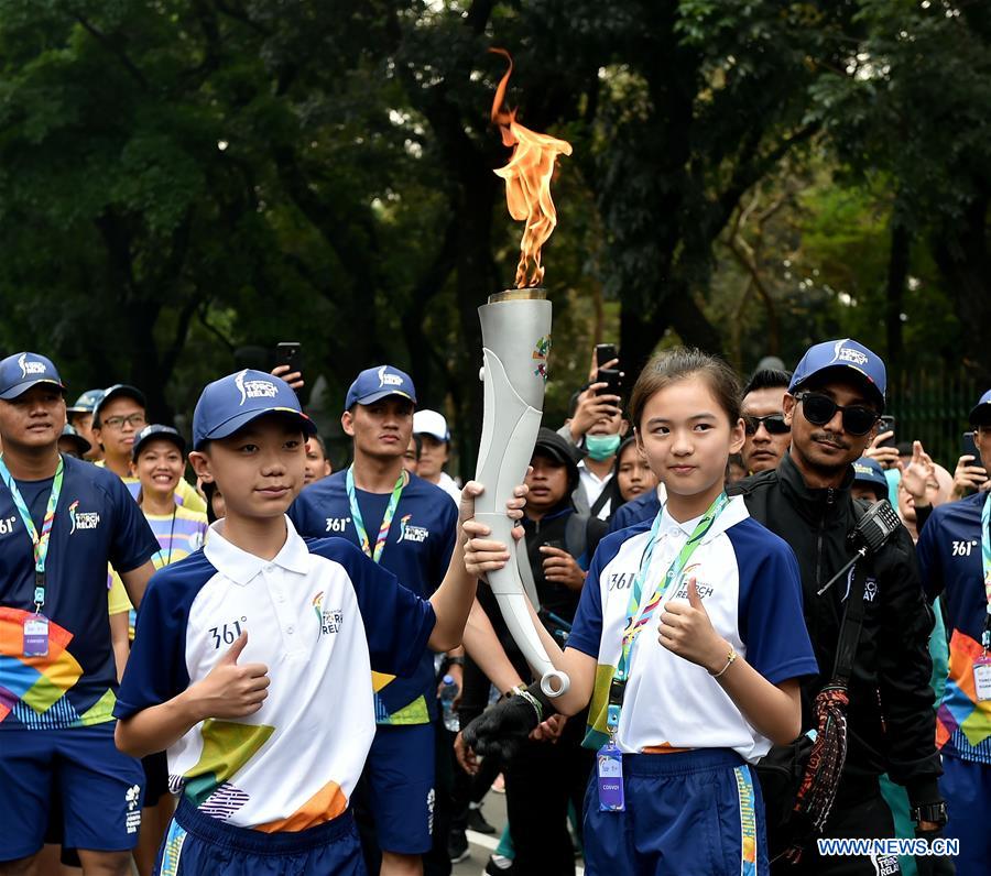 (SP)INDONESIA-JAKARTA-ASIAN GAMES-TORCH RELAY