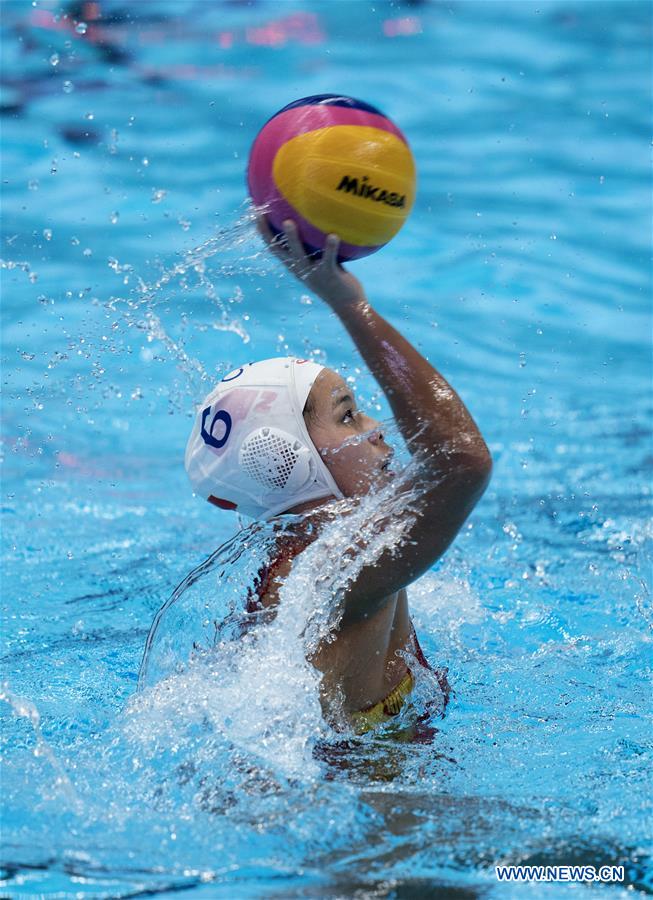 (SP)INDONESIA-JAKARTA-ASIAN GAMES-WATER POLO-CHINA VS KAZAKHSTAN