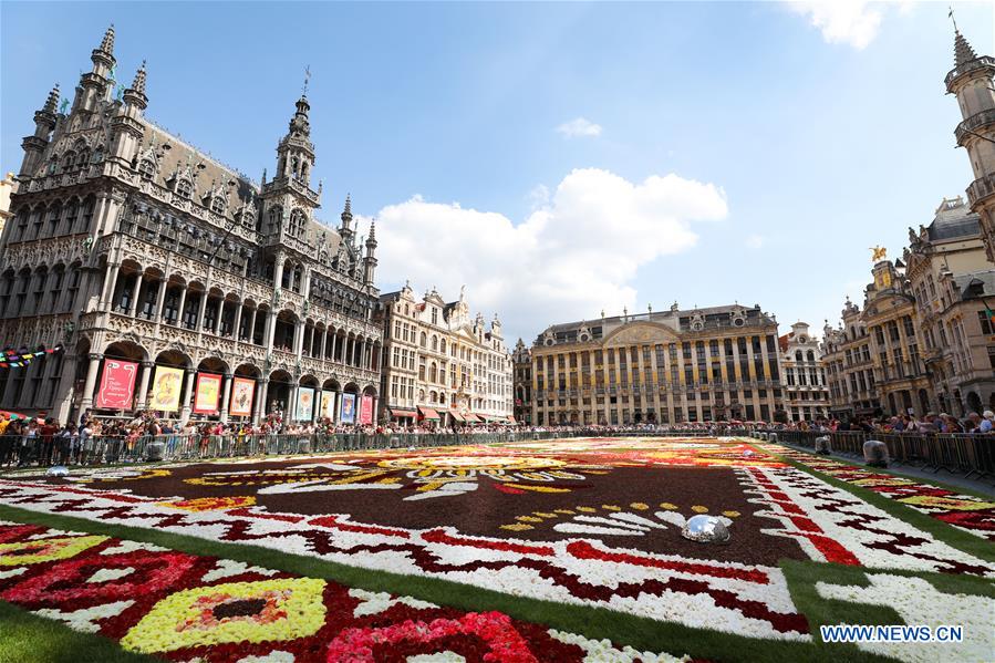 BELGIUM-BRUSSELS-FLOWER CARPET 2018