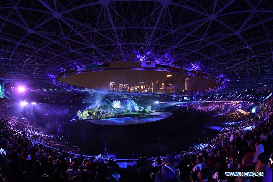 (SP)INDONESIA-JAKARTA-ASIAN GAMES-OPENING CEREMONY