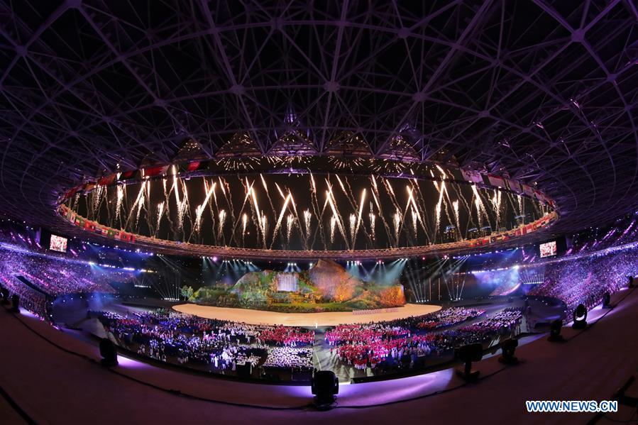 (SP)INDONESIA-JAKARTA-ASIAN GAMES-OPENING CEREMONY