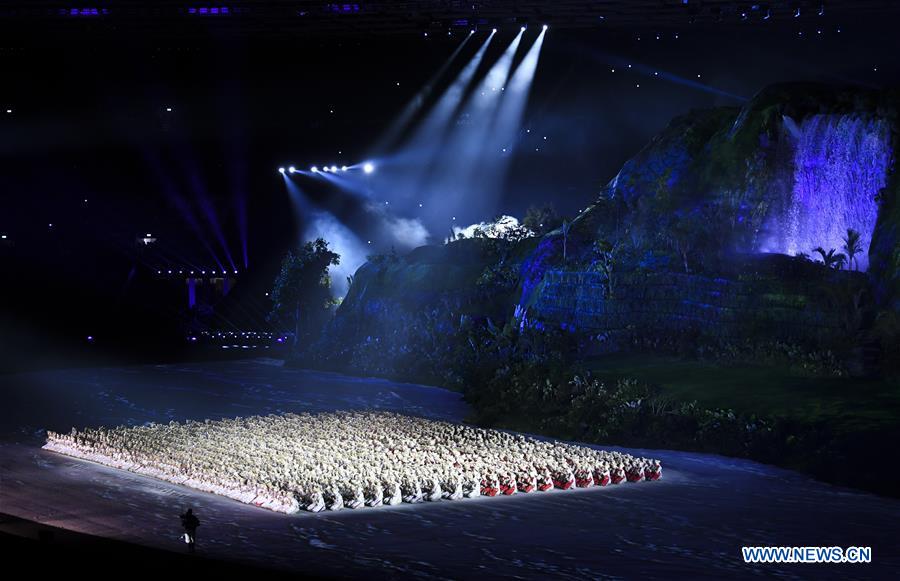 (SP)INDONESIA-JAKARTA-ASIAN GAMES-OPENING CEREMONY