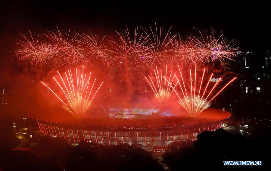 (SP)INDONESIA-JAKARTA-ASIAN GAMES-OPENING CEREMONY