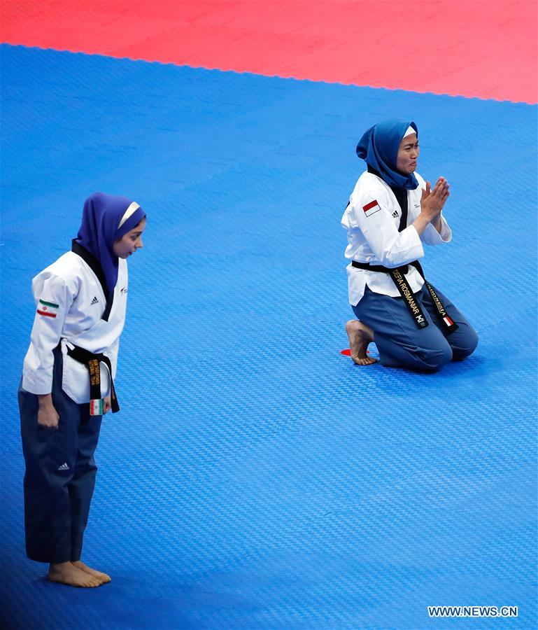 (SP)INDONESIA-JAKARTA-ASIAN GAMES-TAEKWONDO