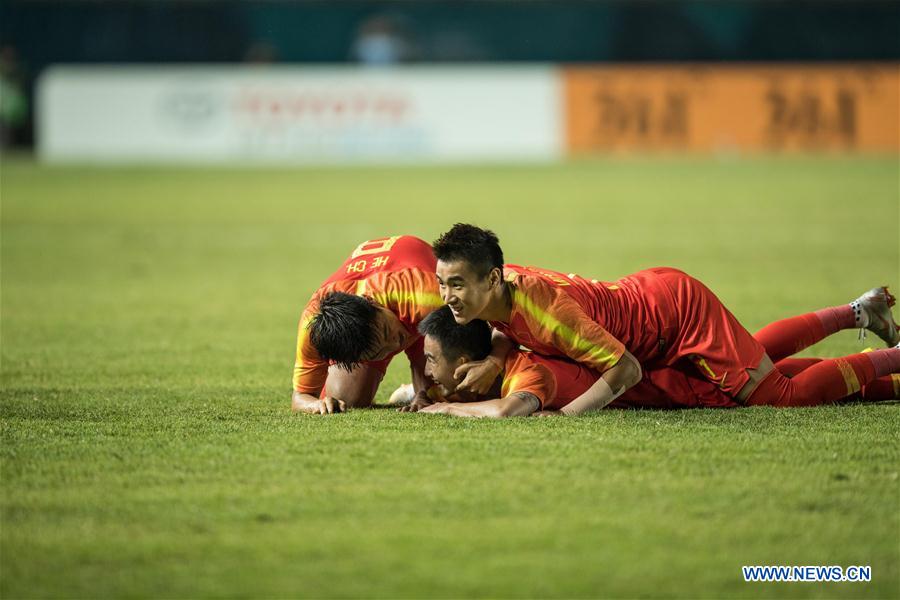 (SP)INDONESIA-BANDUNG-ASIAN GAMES-MEN'S FOOTBALL-CHINA VS UNITED ARAB EMIRATES