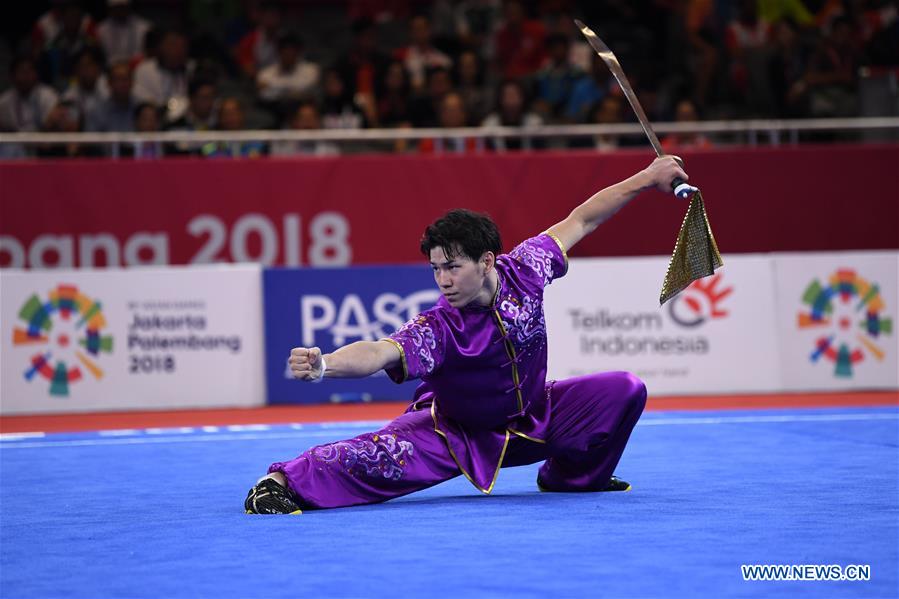 (SP)INDONESIA-JAKARTA-ASIAN GAMES-WUSHU-DAOSHU