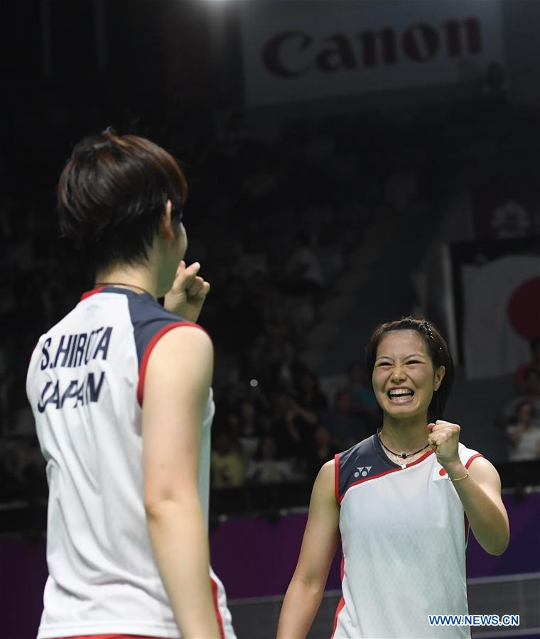 (SP)INDONESIA-JAKARTA-ASIAN GAMES-BADMINTON-WOMEN'S TEAM FINAL