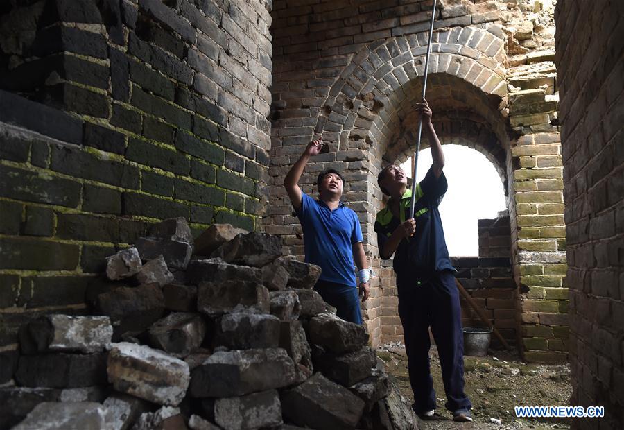 CHINA-BEIJING-ANCIENT GREAT WALL-REPAIR (CN)