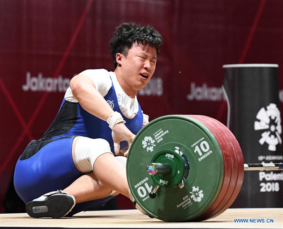 (SP)INDONESIA-JAKARTA-ASIAN GAMES-WEIGHTLIFTING