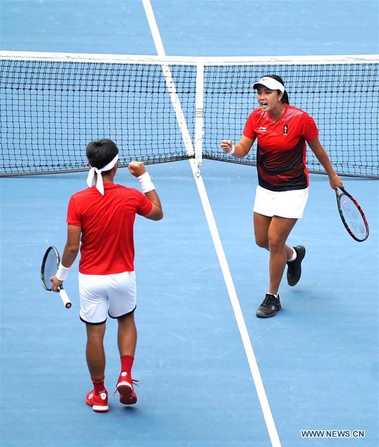 (SP)INDONESIA-PALEMBANG-ASIAN GAMES-TENNIS-MIXED DOUBLES