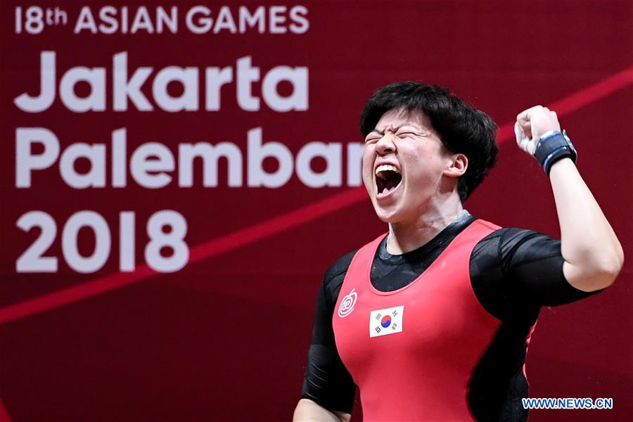 (SP)INDONESIA-JAKARTA-ASIAN GAMES 2018-WEIGHTLIFTING