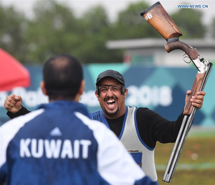 (SP)INDONESIA-PALEMBANG-ASIAN GAMES-SHOOTING-MEN'S SKEET