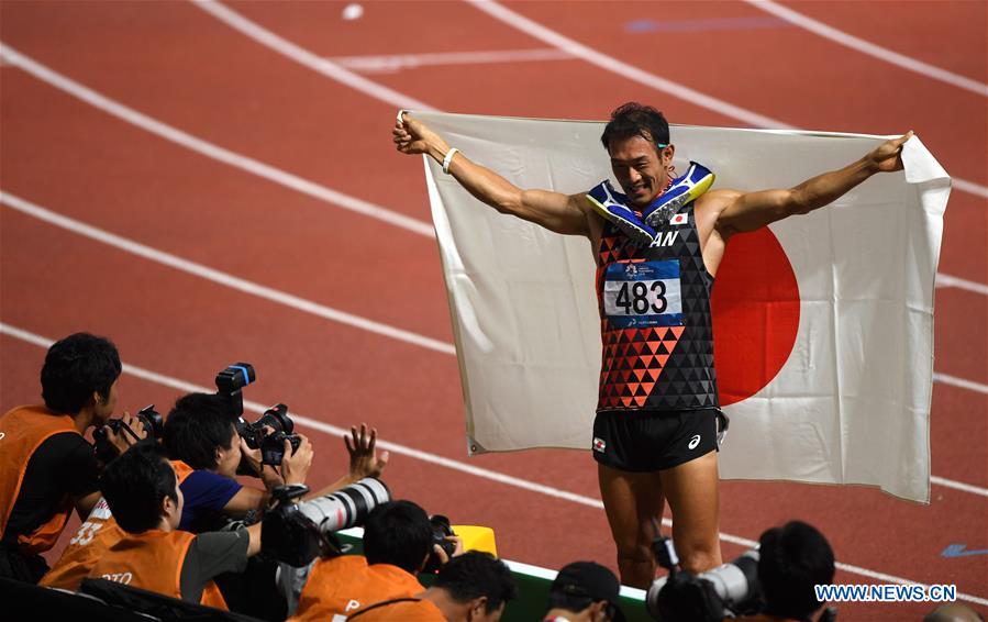 (SP)INDONESIA-JAKARTA-ASIAN GAMES-ATHLETICS-MEN'S DECATHLON