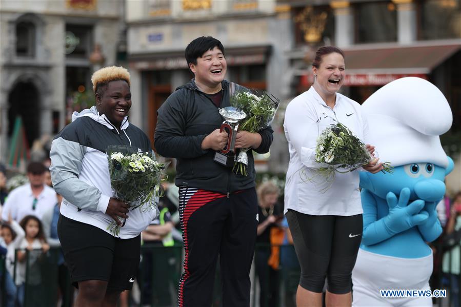 (SP)BELGIUM-BRUSSELS-IAAF DIAMOND LEAGUE-SHOT PUT FINAL