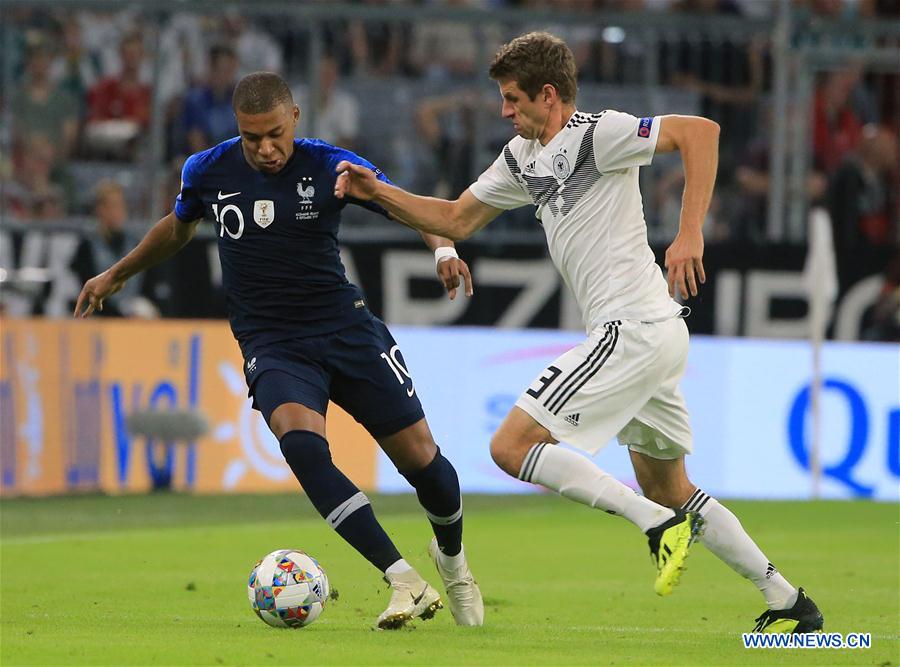 (SP)GERMANY-MUNICH-SOCCER-UEFA NATIONS LEAGUE-GERMANY VS FRANCE