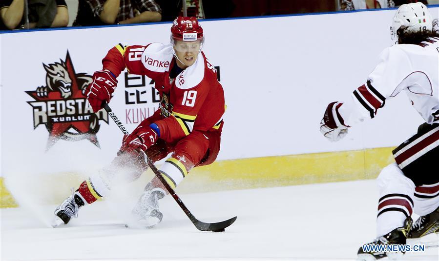 (SP)CHINA-SHANGHAI-ICE HOCKEY-KHL