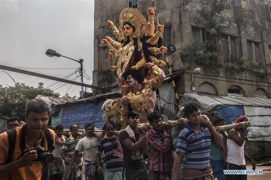 INDIA-KOLKATA-FESTIVAL-DURGA PUJA