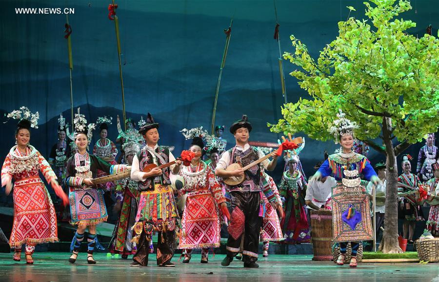 #CHINA-GUIYANG-DONG ETHNIC GROUP-MUSICAL DRAMA(CN)