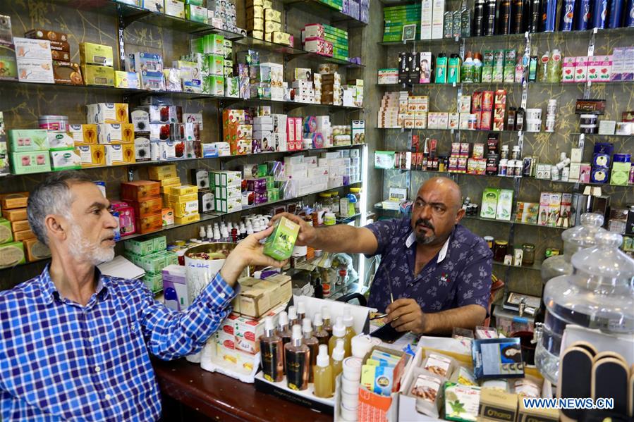 IRAQ-BAGHDAD-HERBAL MEDICINE-FEATURE