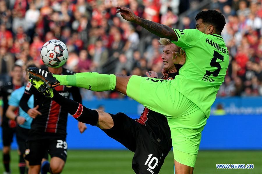 (SP)GERMANY-LEVERKUSEN-SOCCER-BUNDESLIGA-LEVERKUSEN VS HANNOVER 96