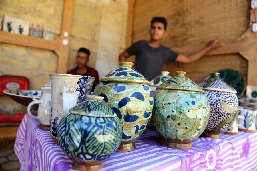 EGYPT-FAYOUM-TUNIS POTTERY AND HANDCRAFTS FESTIVAL