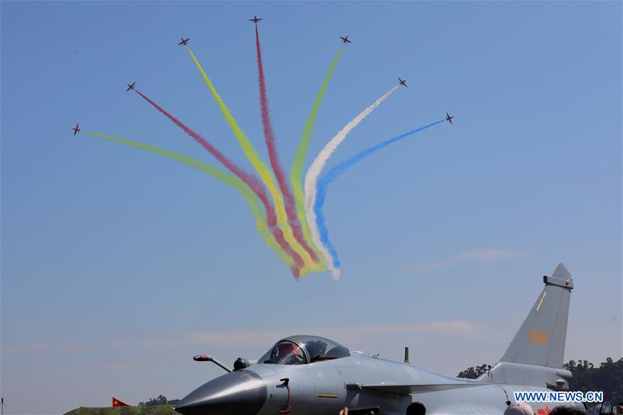 CHINA-GUANGDONG-ZHUHAI-AIRSHOW-RED  EAGLE-PERFORMANCE(CN)