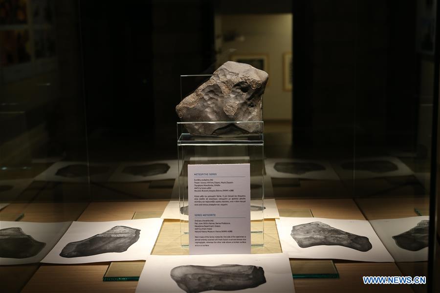 GREECE-ATHENS-METEORITE-EXHIBITION