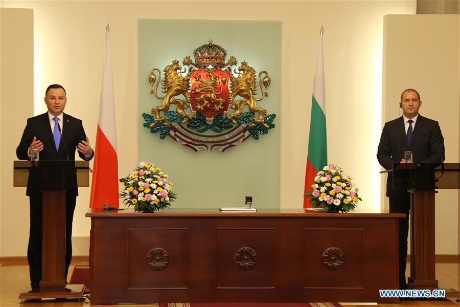 BULGARIA-SOFIA-POLAND-PRESIDENT-PRESS CONFERENCE