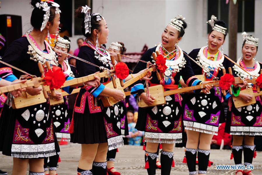 CHINA-GUANGXI-NEW YEAR OF DONG ETHNIC GROUP (CN)