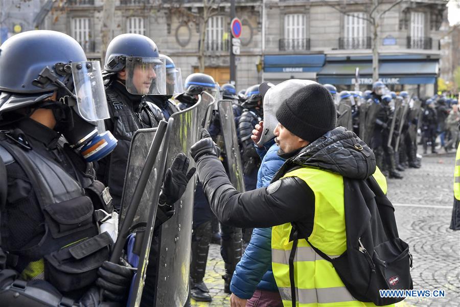 FRANCE-PARIS-"YELLOW VESTS"-PROTEST