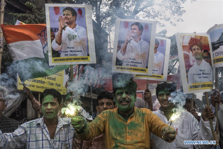 INDIA-KOLKATA-ELECTION-RESULT-CELEBRATION