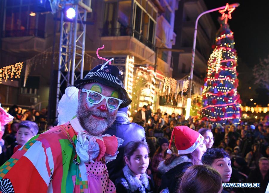 SYRIA-DAMASCUS-CHRISTMAS-CELEBRATION