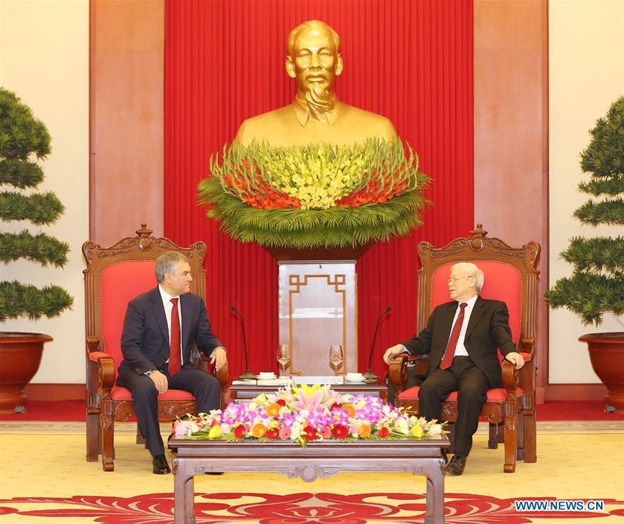 VIETNAM-HANOI-CHAIRMAN OF THE RUSSIAN STATE DUMA-VISIT