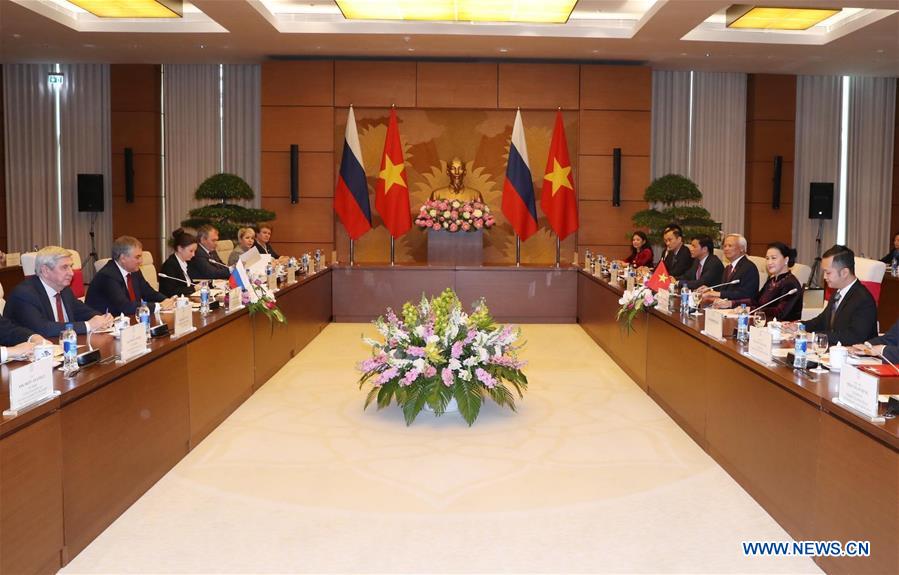 VIETNAM-HANOI-CHAIRMAN OF THE RUSSIAN STATE DUMA-VISIT